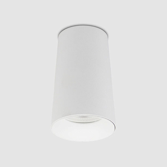Светильник накладной General Lighting Systems, Радиант, 50 Вт, GU10, на 1 лампочку, IP20, d7х6х11 см, Спот, белый, 661995