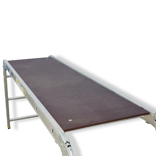 Подмости 1 секция, 6 ступеней, алюминий, 4.1 м, 150 кг, Alumet, SM 363