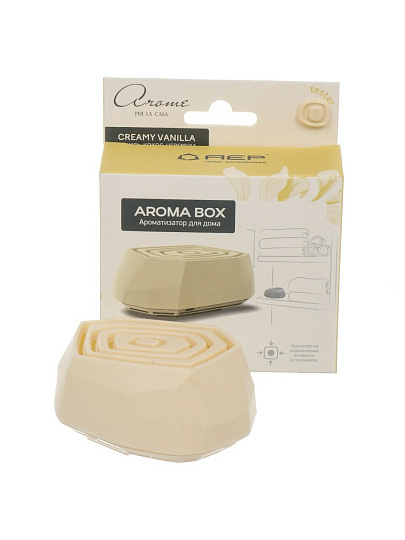 Ароматизатор для дома Aroma Box Creamy vanilla, А 7901
