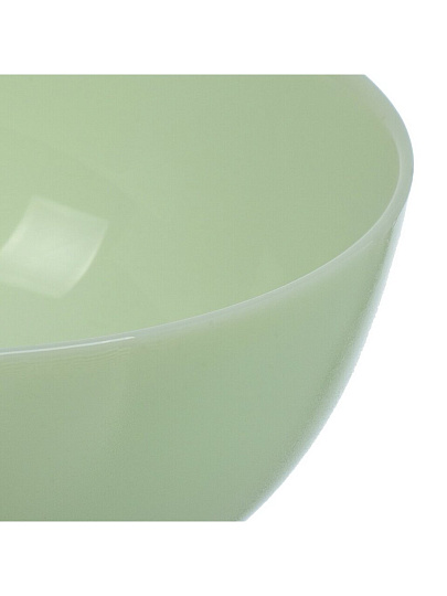Салатник стеклокерамика, круглый, 12.5х5.5 см, Diwali Paradise Green, Luminarc, V5845, зеленый