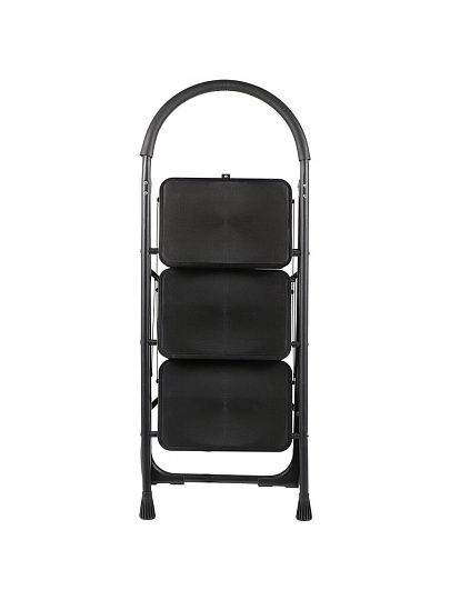 Стремянка 1 секция, 3 ступени, металл, 1.15 м, 150 кг, E080020