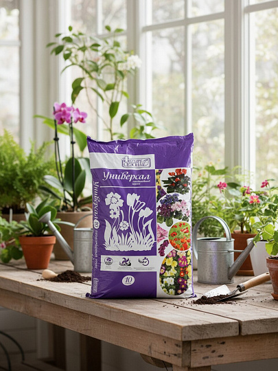 Грунт Универсал, 10 л, Четыре сезона