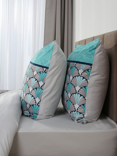 Постельное белье евро, пр215х240, 2н70х70, п200х215, м-сат, Майская ночь, Джентельмен, SJT2503-4