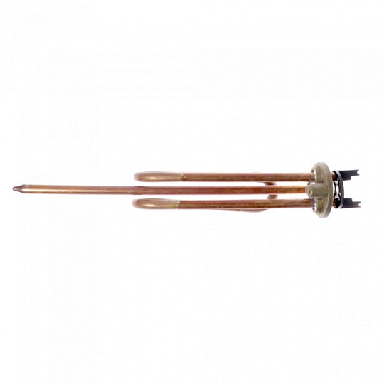 Тэн для водонагревателя Ariston, медь, 1.5 кВт, R48 мм, под анод, М5, RCA, 30716
