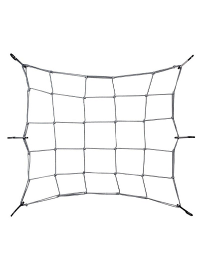 Сетка Airline, в багажник, 40х40 см, 6 крючков, AS-S-07