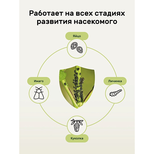 Инсектицид Защищай!, от тли, белокрылки, спрей, 450 мл