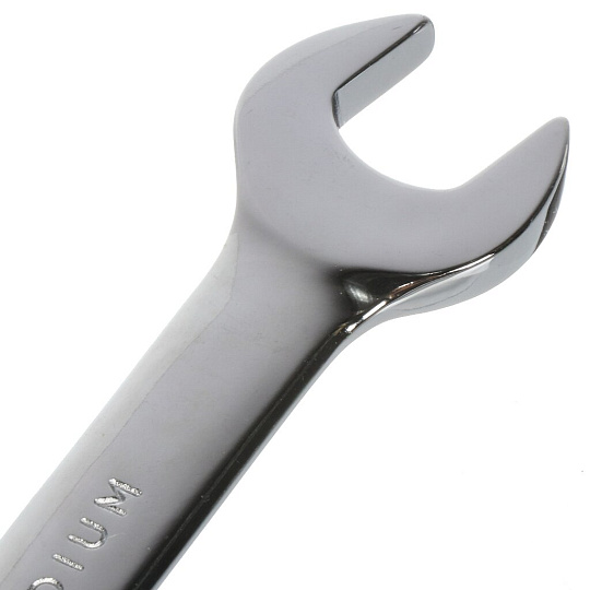 Ключ рожковый, Bartex, 22х24 мм, хромированный зеркальный, CrV сталь