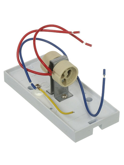 Светильник фасадный General Lighting Systems, GWL-2MR16-GU10-R-IP65, 50 Вт, GU10, на 2 лампочки, IP65, 8х15 см, 2 лампы, IP65, круглый, белый, 661123