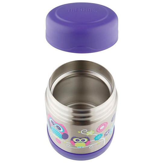 Термос для еды, нержавеющая сталь, 0.29 л, широкая горловина, Thermos, Food Jar, колба нержавеющая сталь, F3008OW