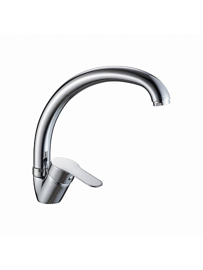 Смеситель для кухни, Gota Rocio, Leone, с картриджем, хром, 052410-GOTA