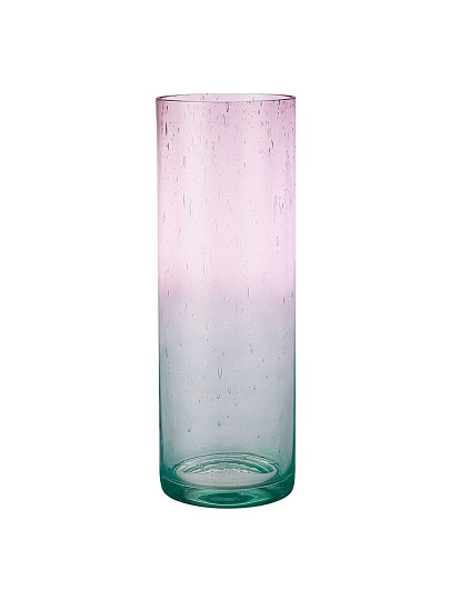 Ваза стекло, настольная, 30 см, Muza, Perfetti Aqua, 380-619