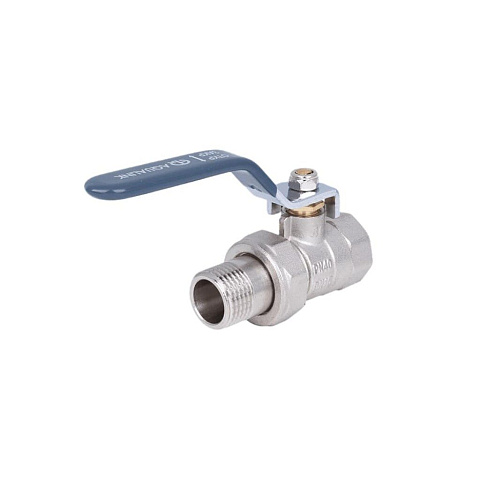 Кран для воды, 3/4", г-ш, с американкой, ручка, AquaLink