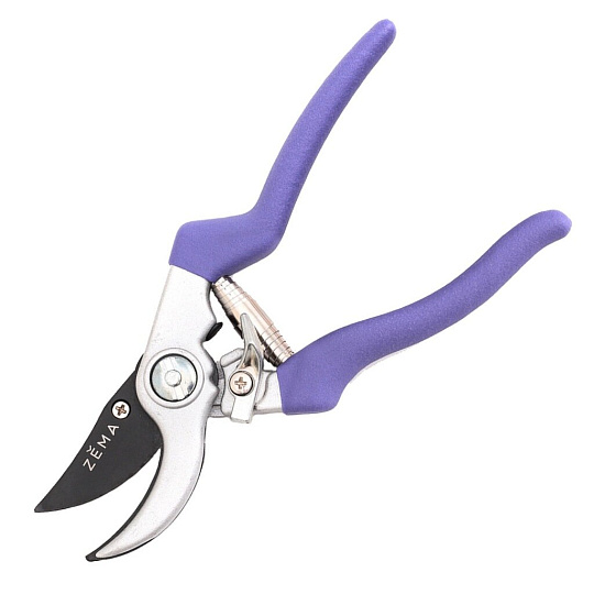 Секатор диаметр реза 20 мм, профф, углерод. сталь, Zema, Накаба, рукоятка алюминий, ZM 2010