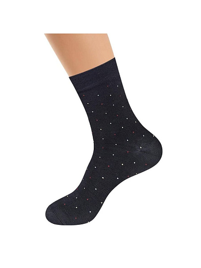 Носки для мужчин, хлопок, Clever, Market line, черные, р. 25, M1000