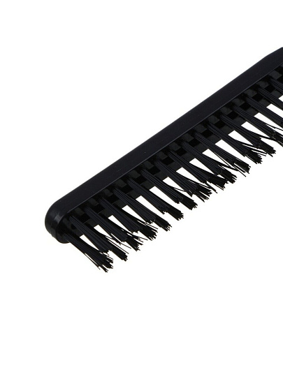 Расческа складная, 21х2.8 см, пластик, нейлон, в ассортименте, ЮниLook, 319-212