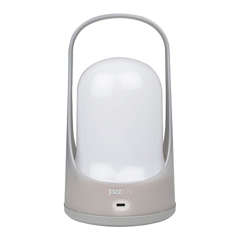 Фонарь-светильник светодиод, JazzWay, Accu5-L60-gy , 650 Лм, IP20, 130х130х231 мм, аккум, 5058323