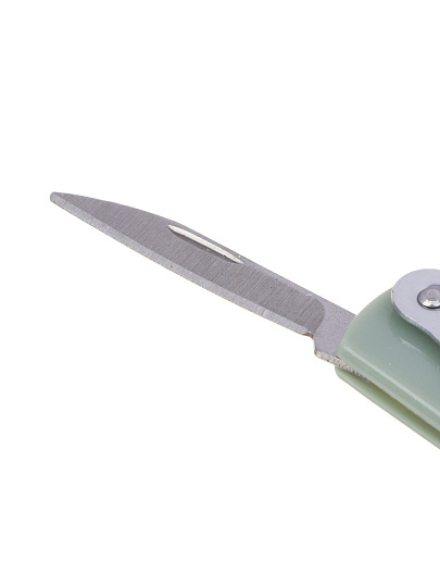 Штопор нержавеющая сталь, 14х3.5 см, с открывалкой и ножом, в ассортименте, навеска, Vetta, 884-045