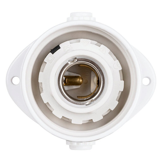 Светильник TDM Electric, НПБ400, 60 Вт, E27, на 1 лампочку, IP54, 11х11х13.5 см, для сауны и бани, 125 градусов, белый, SQ0303-0048