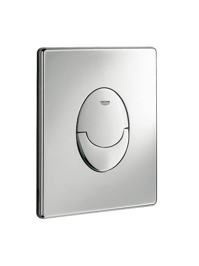 Инсталляция Grohe, Rapid SL 3 в 1, с овальной кнопкой металлик, без унитаза