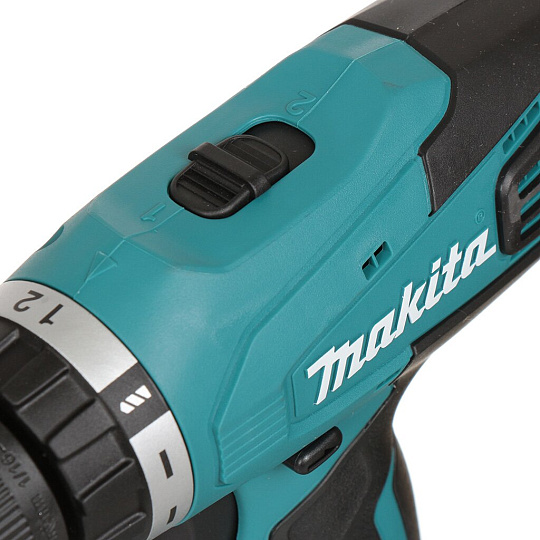 Дрель-шуруповерт аккумуляторный, Makita, DF457DWE, 18 В, кейс