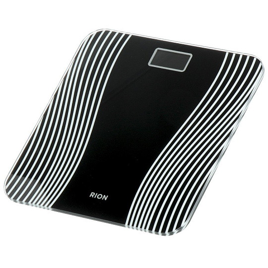 Весы напольные электронные, Rion, РТ-902, стекло, до 180 кг, 28х28 см, LCD-дисплей