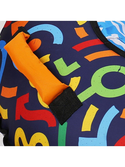 Санки-ватрушка Nika, Графичный, 85 см, 90 кг, с буксировочным тросом, с ручками, ТБ7К-85/Г