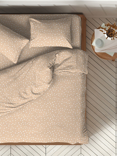 Постельное белье 2-спальное, 2 наволочки 50х70 см, пододеяльник 175х215 см, Silvano, поплин, 20464