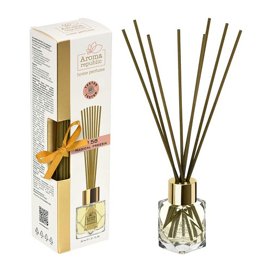 Аромадиффузор Aroma republic, 30 мл, 4.5х5.8х21 см, Magical freesia №58, 93806