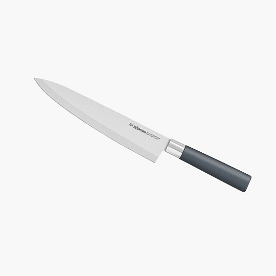Нож кухонный Nadoba, Haruto, поварской, нержавеющая сталь, 20.5 см, рукоятка пластик, 723513