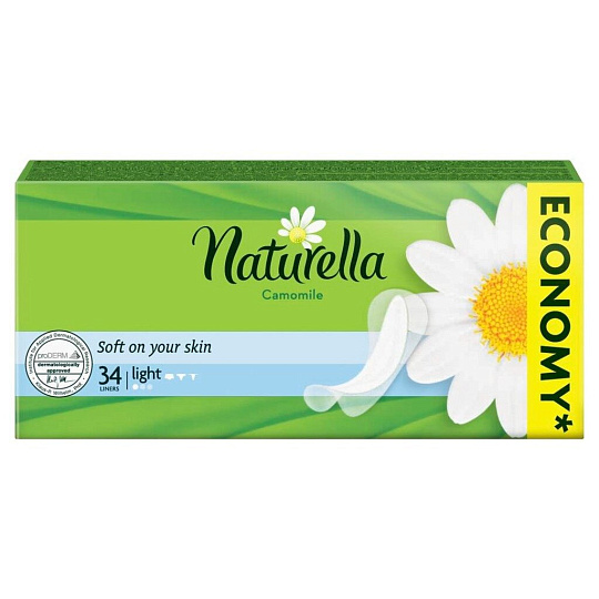 Прокладки женские Naturella, Camomile Light Duo, ежедневные, 34 шт, NT-83735887