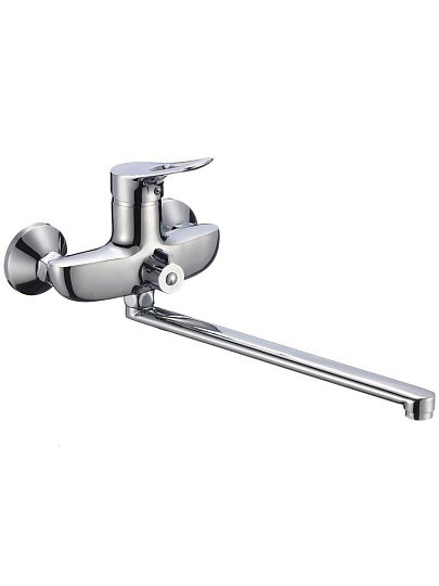 Смеситель для ванны, РМС, с картриджем, хром, SL120-006E