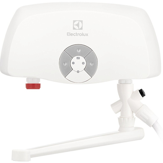 Водонагреватель электрический, проточный, Electrolux, Smartfix 2,0 TS, до +40 °C, с изливом и лейкой, 6.5 кВт