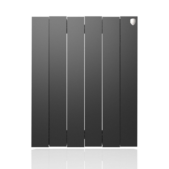 Радиатор биметалл, 500х100 мм, Royal Thermo, PianoForte/Noir Sable, 6 секций, НС-1176332