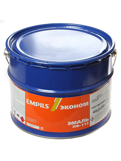 Эмаль Empils, ПФ-115 Пром, глянцевая, светло-голубая, 20 кг