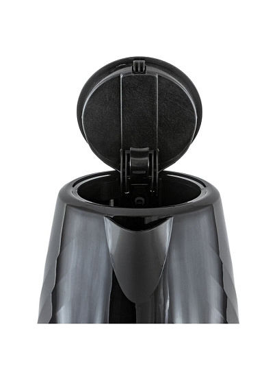 Чайник электрический Pioneer, KE220P, черный, 1.7 л, 2200 Вт, скрытый нагревательный элемент, пластик