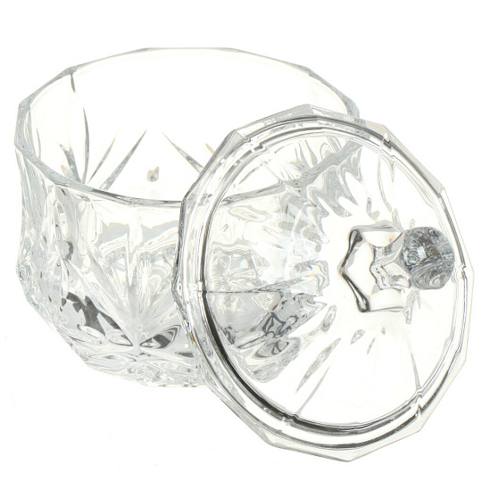 Сахарница 250 мл, стекло, 9х11 см, Y4-5042