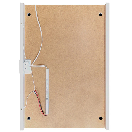 Зеркало-шкаф левый-правый подвес дверцы, 50 см, прямоугольное, подсветка, с полочкой, Flip, Киото, LED-00002473