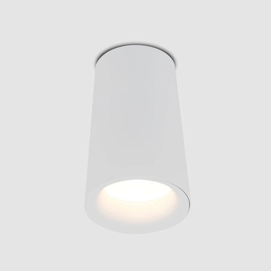 Светильник накладной General Lighting Systems, Радиант, 50 Вт, GU10, на 1 лампочку, IP20, d7х6х11 см, Спот, белый, 661995