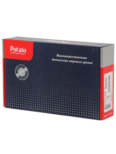 Смеситель для раковины, Potato, короткий излив, с картриджем, P10310S