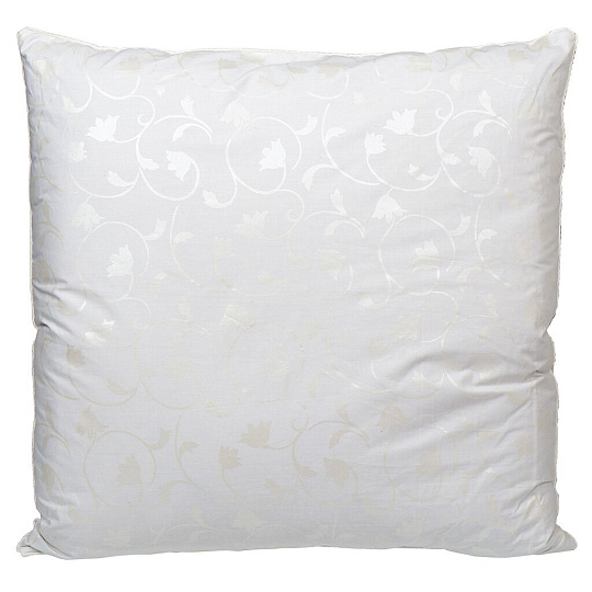 Подушка 68 х 68 см, пух 50%, перо 50%, Тихий час, чехол 100% хлопок, кант, упругая, Belashoff, ТЧП2-1