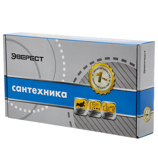Смеситель для кухни, Эверест, гибкий излив, брезентово-серый, B58-02619