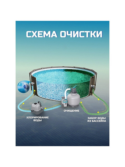 Хлоргенератор для бассейна 1249 л/ч, 27х26 см, до 26498л, хлор 6 г/ч, Bestway, 58678