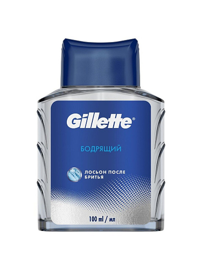 Лосьон после бритья, Gillette, Бодрящий, 100 мл, 0050010142