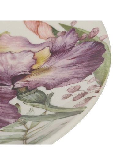 Тарелка обеденная, фарфор, 27 см, круглая, Irises, Lefard, 425-138
