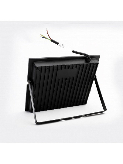 Прожектор светодиодный Ultraflash, LFL-10002 C02, 100 Вт, 6500 К, IP65, черный, 15128
