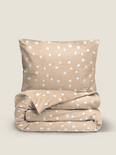 Постельное белье 1.5-спальное, 2 наволочки 50х70 см, пододеяльник 145х215 см, Silvano, поплин, 20464