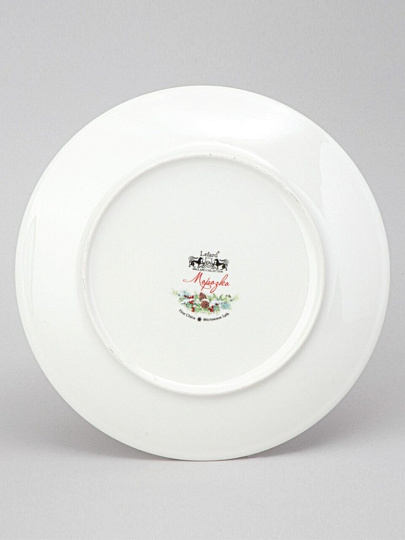 Тарелка закусочная, фарфор, 20.5 см, круглая, Морозко, Lefard, 85-2036
