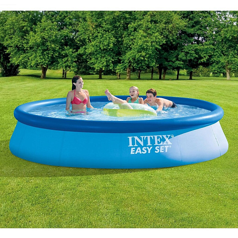 Бассейн надувной Intex, 396х84 см, Easy Set, 28143NP, 7290 л