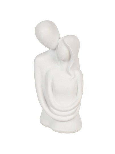 Фигурка декоративная Пара, 11х8.5х20х5 см, белая, Y6-10507