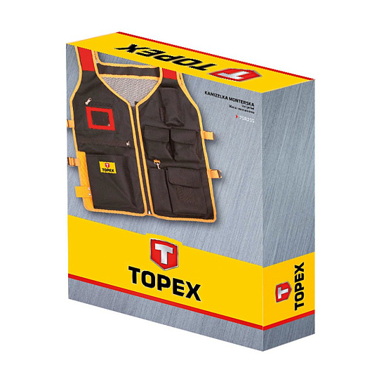 Жилет монтажника, TOPEX, 79R255